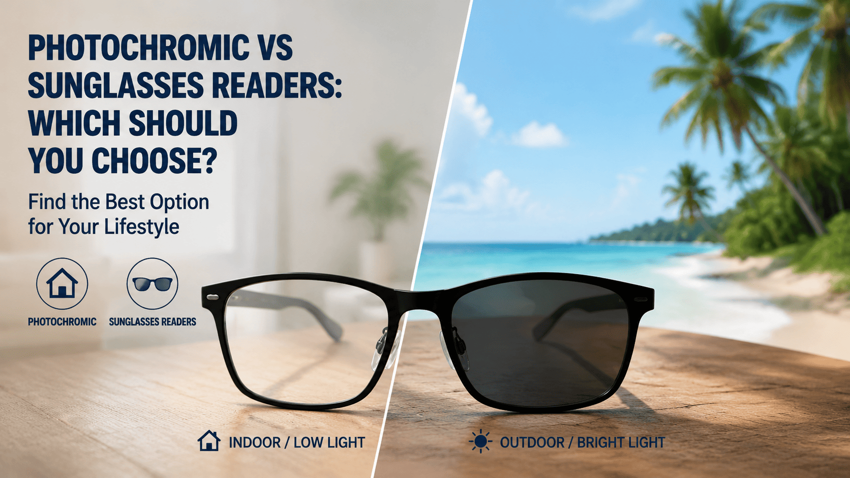 Photochromic vs Sunglasses Readers: Which Should You Choose?
