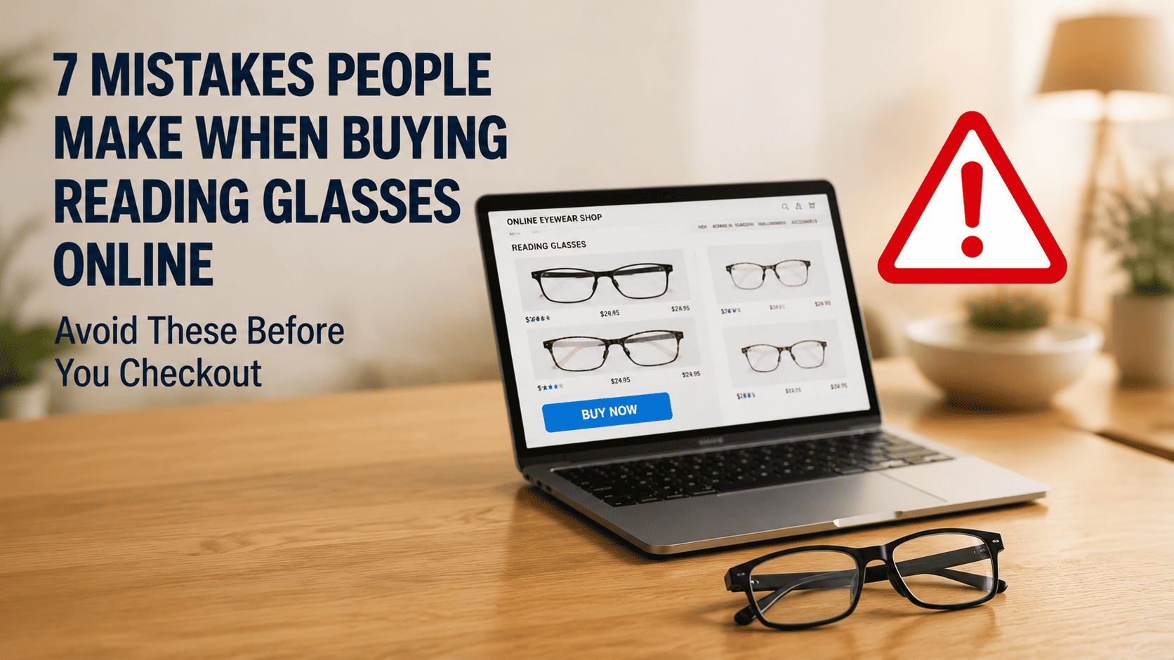 7 Mistakes People Make When Buying Reading Glasses Online