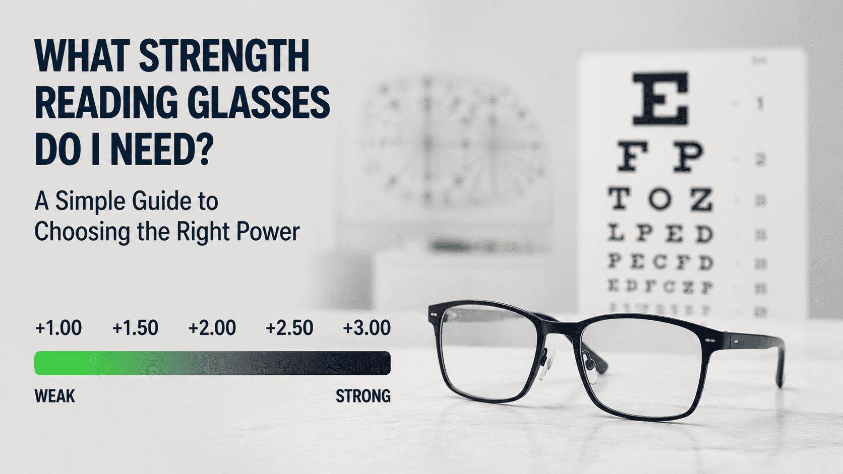 What Strength Reading Glasses Do I Need?